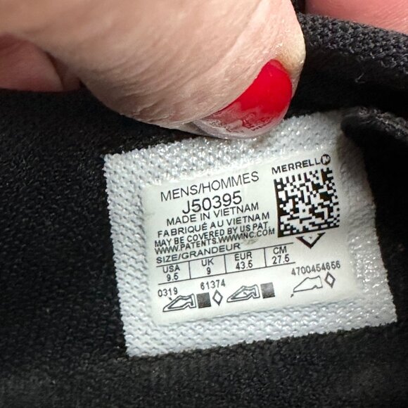 Merrell Vapor Glove Barefoot Minimalist Trail Running Shoes J50395 Mens size 9.5 - Picture 5 of 8